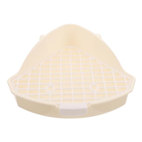 TOYANDONA Kleintier Toilette für Meerschweinchen und Eckige Katzentoilette für Haustiere zu Reinigende Plastik Toilette Platzsparend und Langlebig für Käfige TOYANDONA Kleintier Toilette für Meerschweinchen und Eckige Katzentoilette für Haustiere zu Reinigende Plastik Toilette Platzsparend und Langlebig für Käfige von TOYANDONA