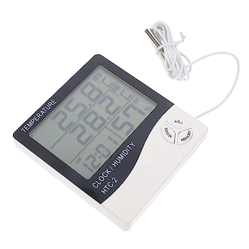 TOYANDONA LCD Digital Aquarium Thermometer mit Hygrometer Digitales Thermometer für Fischbecken Gewächshaus und Präzise Temperaturanzeige Kunststoffdesign Zufällige Farbe TOYANDONA LCD Digital Aquarium Thermometer mit Hygrometer Digitales Thermometer für Fischbecken Gewächshaus und Präzise Temperaturanzeige Kunststoffdesign Zufällige Farbe von TOYANDONA