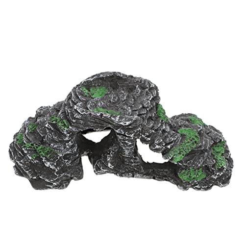 TOYANDONA Schildkröten-terrasse Reptilienpanzerzubehör Lebensraum Reptilienfelsen Dekorationen Für Schildkrötenpanzer Reptiliendekor Reptilienlebensraumdekor Schildpatt Zum Sonnenbaden Harz TOYANDONA Schildkröten-terrasse Reptilienpanzerzubehör Lebensraum Reptilienfelsen Dekorationen Für Schildkrötenpanzer Reptiliendekor Reptilienlebensraumdekor Schildpatt Zum Sonnenbaden Harz von TOYANDONA