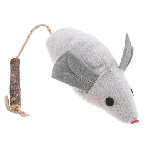 TOYANDONA Simulations- - Katzenminze Mäuse Für Wohnungskatzen Katzen- - Katzenmäuse Mausspielzeug Interaktives Katzenspielzeug Gefälschte Plüsch Grey TOYANDONA Simulations- - Katzenminze Mäuse Für Wohnungskatzen Katzen- - Katzenmäuse Mausspielzeug Interaktives Katzenspielzeug Gefälschte Plüsch Grey von TOYANDONA