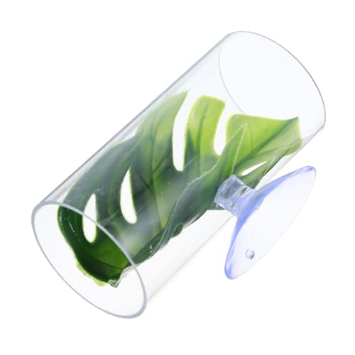 TOYANDONA Transparenter Betta Fisch Tunnel Versteck für Garnelen und Fische Multifunktionales Aquarium Versteck zum Ausruhen Laichen und Verstecken Großes Dekoratives Aquarium Zubehör TOYANDONA Transparenter Betta Fisch Tunnel Versteck für Garnelen und Fische Multifunktionales Aquarium Versteck zum Ausruhen Laichen und Verstecken Großes Dekoratives Aquarium Zubehör von TOYANDONA