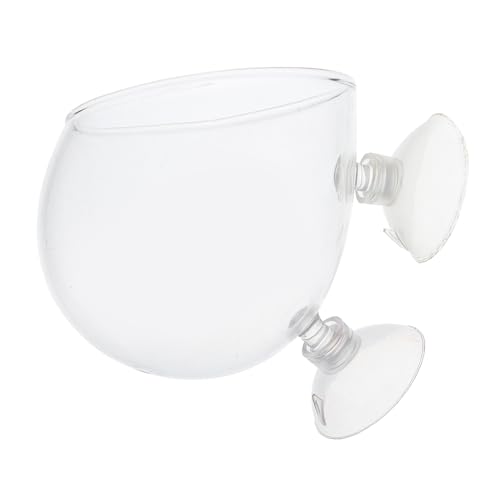 TOYANDONA Transparenter Reptilien Futternapf aus mit Saugnapf Ausbruchsichere Futterschale für Echsen Chamäleons und Kriechtiere Einfache Geeignet für Wasser und Futter TOYANDONA Transparenter Reptilien Futternapf aus mit Saugnapf Ausbruchsichere Futterschale für Echsen Chamäleons und Kriechtiere Einfache Geeignet für Wasser und Futter von TOYANDONA