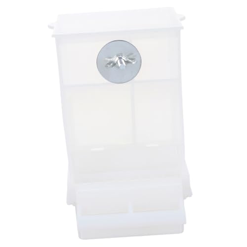 TOYANDONA Vogelfütterer Wasser Papageienfutterstation Ohne Kleiner Vogelhäuschen Käfig Futterspender Automatisch Sichtweite Container Vogel Fütterer Zubehör Acryl Weiß TOYANDONA Vogelfütterer Wasser Papageienfutterstation Ohne Kleiner Vogelhäuschen Käfig Futterspender Automatisch Sichtweite Container Vogel Fütterer Zubehör Acryl Weiß von TOYANDONA