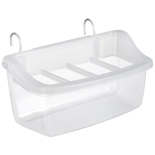 TOYANDONA Vogelfutterspender Mit Spritzschutz Draußen Cockatiel Vogelfutterschale Zum Auffangen Von Samen Papagei Kleiner Vogelhäuschen Fütterung Futternapf Hirse Halter Transparent Plastik TOYANDONA Vogelfutterspender Mit Spritzschutz Draußen Cockatiel Vogelfutterschale Zum Auffangen Von Samen Papagei Kleiner Vogelhäuschen Fütterung Futternapf Hirse Halter Transparent Plastik von TOYANDONA
