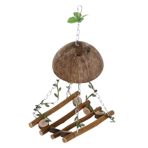 TOYANDONA Vogelkäfig Schaukel für Papageien und Wellensittiche Stabiles Kauspielzeug Langlebige Sitzstange zur Beschäftigung und Übung Bunte Hängeschaukel für Vögel TOYANDONA Vogelkäfig Schaukel für Papageien und Wellensittiche Stabiles Kauspielzeug Langlebige Sitzstange zur Beschäftigung und Übung Bunte Hängeschaukel für Vögel von TOYANDONA