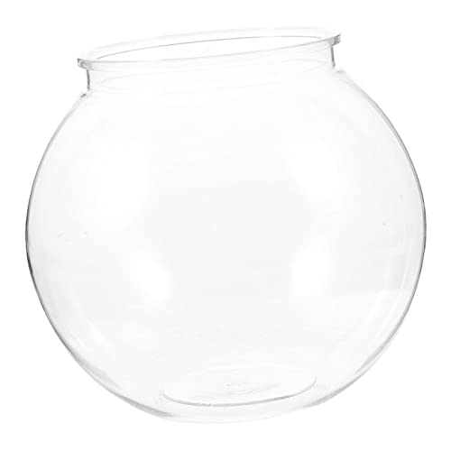 Transparenter Fischbehälter Aquarium Schale für Dekorativer Fischtank für Pflanzen und Goldfische und Langlebig Transparenter Fischbehälter Aquarium Schale für Dekorativer Fischtank für Pflanzen und Goldfische und Langlebig von TOYANDONA