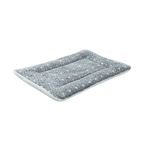 TOYOCC Dicke Haustier-Schlafmatte, warme Bodenmatte für Herbst und Winter, universelle Decke für Katzen und Hunde (32 * 25cm, Blau) von TOYOCC