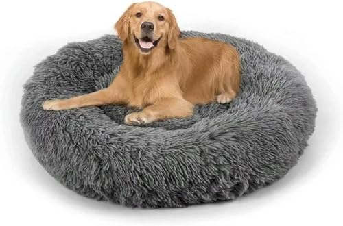 TPIONEER Haustier Hundebett Bequemes Donut Cuddler Runde Hundehütte Ultraweiches waschbares Hunde- und Katzenkissen Bett Winter Warmes Sofa Heißer von TPIONEER