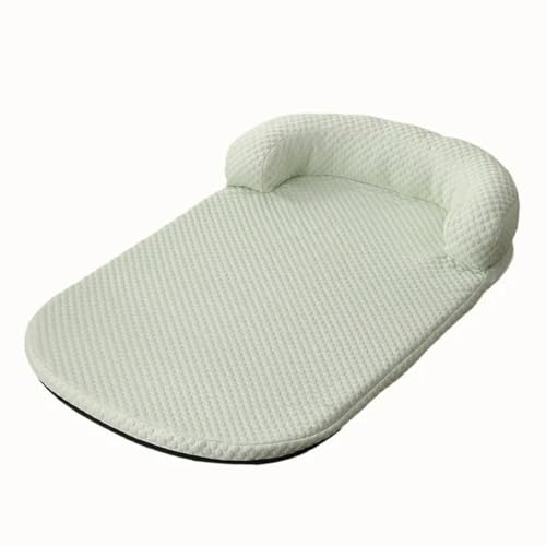 TPIONEER Kühlendes Sommer-Hundebett aus Eisseide, kühlende Haustiermatte, Schaumstoff, Schlafsofa, Zwinger, Sommerkühlstoff, Hundebett, Haustierkissen von TPIONEER