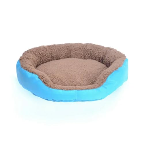 TPIONEER S-3XL Großes Haustier Katzen-Hundebett Warmes, gemütliches Hundehaus Weiches Fleece-Nestkörbchen Hausmatte Sommer Winter Wasserdichter Zwinger von TPIONEER