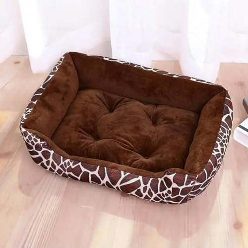 TPIONEER Schlafbett für Haustiere und Katzen, Zwingerkissen, Bett für Hunde, Katzen, Haustiersofa, Hundebedarf, beruhigendes Hundehaus, warmes Pad für Welpen, waschbar von TPIONEER