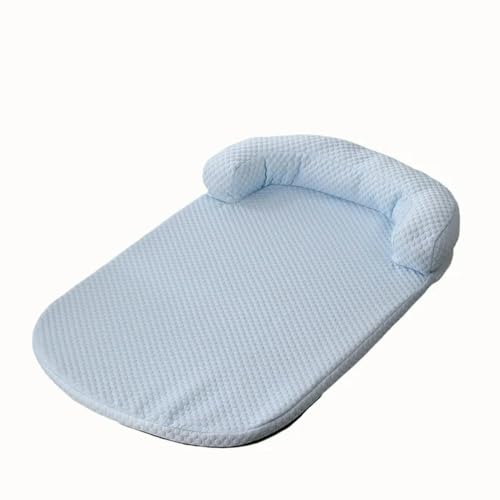 TPIONEER Sommer-Hundebett, Eisseide, kühlende Haustiermatte, Schaumstoff, Schlafsofa, Welpenzwinger, Sommer-Kühlstoff, Hunde-/Katzenbett, Haustierkissen von TPIONEER