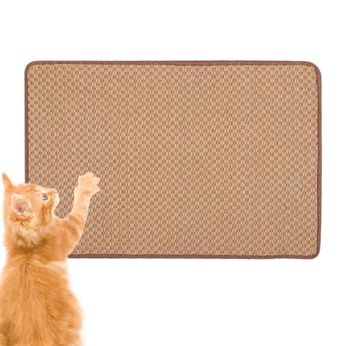 TQEBWUS Katzenkratzmatte | Kratzmatte Teppich Kratzpad Board für Katzen | Dicker Teppich Kratzpad Kratzfest Katzenkratzmatte für Lounge Bett Sofa Möbel Schutz von TQEBWUS