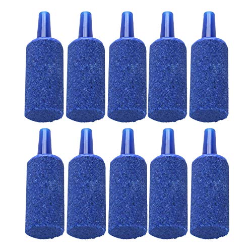 TRITAM Fischbehaelter Mineral Blasen Luftstein, 10 Stueck, Blau von TRITAM