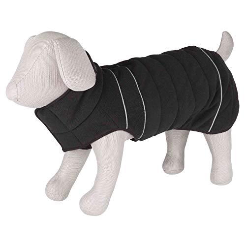 King of Dogs Wintermantel, XS: 25 cm, Schwarz von TRIXIE