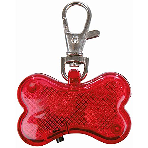 SaferLife Trixie - Flasher Bone Sicherheitslicht - 4,5 cm - Rot von TRIXIE