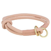 Soft Rope Zug-Stopp-Halsband [L-XL: 55 cm / 10 mm - rosa / hellrosa] von TRIXIE