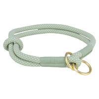 Soft Rope Zug-Stopp-Halsband [L: 50 cm / 10 mm - salbei / mint] von TRIXIE