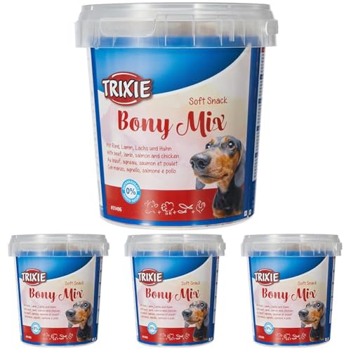 Soft Snack Bony Mix, 500 g (Packung mit 4) von TRIXIE