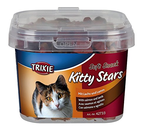 TRIXIE 12 Stück Soft Snack Kitty Stars Katzensnacks 12 x 140 g Sparpaket von TRIXIE