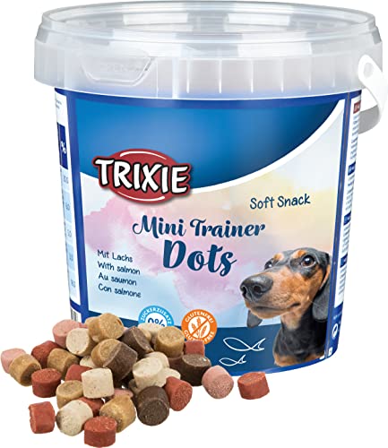 TRIXIE 31527 Soft Snack Mini Trainer Dots, 500 g von TRIXIE