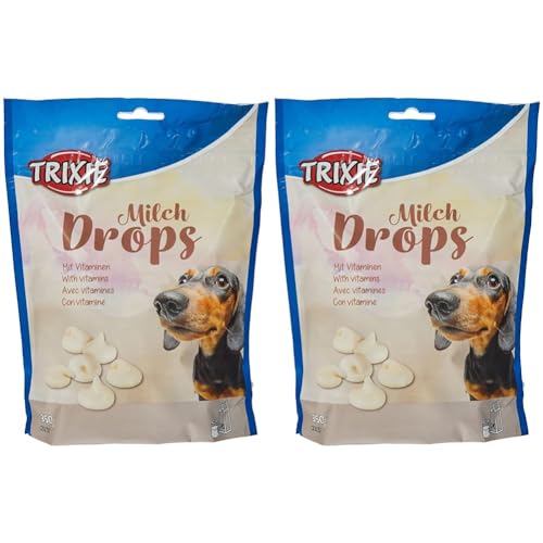 TRIXIE 31624 Milch Drops, 350 g (Packung mit 2) von TRIXIE