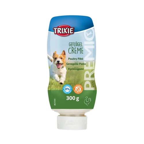 TRIXIE Hundeleckerli PREMIO Hunde-Geflügelcreme XXL 300g - Premium Leckerlis für Hunde glutenfrei - ohne Getreide & Zucker, schmackhafte Belohnung für Training & Zuhause - 31791 von TRIXIE