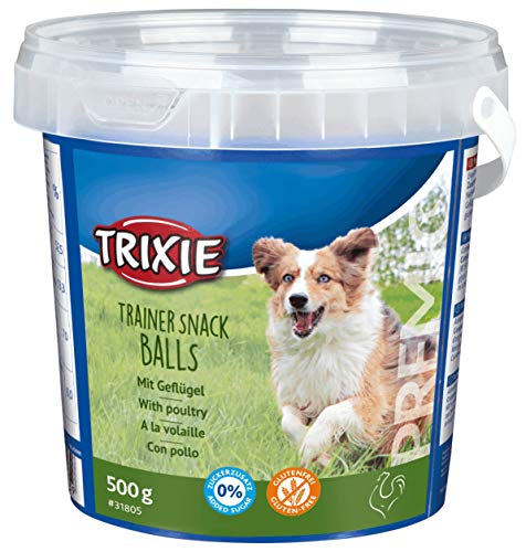 TRIXIE 31805 Premio Trainer Snack Poultry Balls,500 g (1er Pack) von TRIXIE