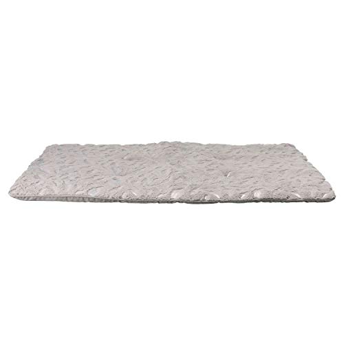 TRIXIE 37153 Liegematte Feder, 100 × 70 cm, grau/Silber von TRIXIE