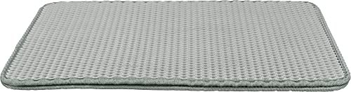 TRIXIE 40365 Sieb-Vorleger für Katzentoiletten, Eva, 40 × 70 cm, grau von TRIXIE