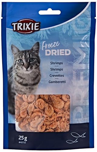 TRIXIE 42755 Premio Freeze Dried Shrimps, 25 g von TRIXIE