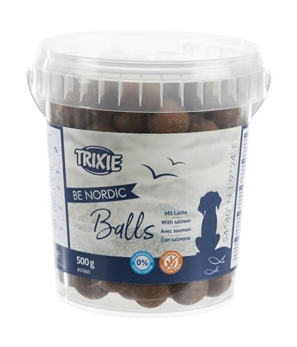 TRIXIE 31865 BE Nordic Salmon Balls, 500 g von TRIXIE