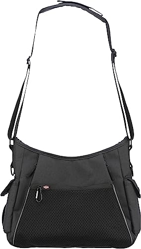 TRIXIE Gassi- und Leckerli-Tasche, 34 × 29 × 9 cm, anthrazit von TRIXIE