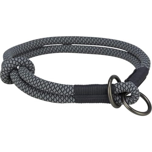 Trixie Halsband für Hund Soft Half-Slip schwarz/grau von TRIXIE