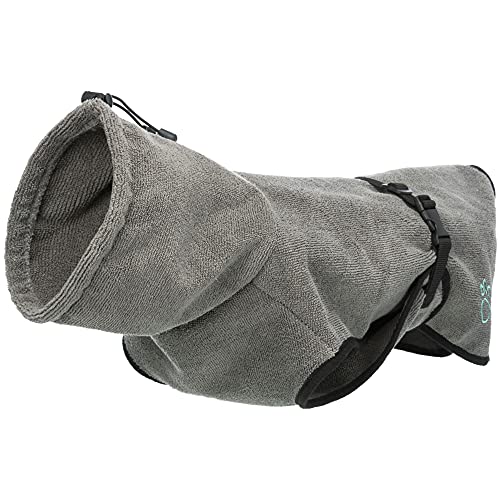 TRIXIE Bademantel für Hunde, Größe XS, 30 cm von TRIXIE