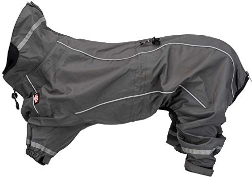 Trixie Vaasa Regenjacke für Hunde, Grau, 25 cm von TRIXIE