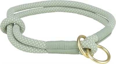 TRIXIE Hundehalsband - Soft Rope Halsband mit Zugbegrenzung - sehr robust und langlebig - S : 35 cm / 6 mm von TRIXIE