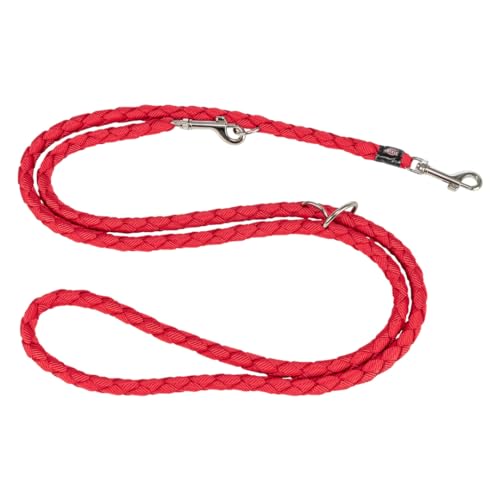 TRIXIE Hundeleine Cavo V-Leine S–M, 2,00 m ø 12 mm in rot - verstellbare Leine für Outdooraktivitäten - für kleine bis mittelgroße Hunde - 143503 von TRIXIE