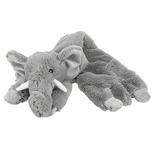 TRIXIE Schecker Hundespielzeug Schlenker Elefant - grau - ohne Quietscher - 62 cm von Trixie