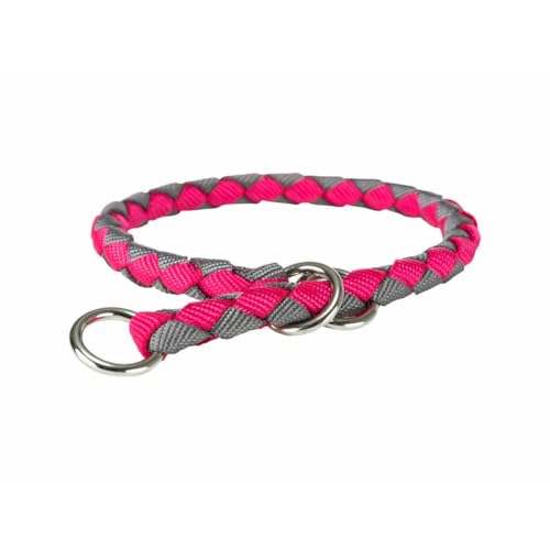 TRIXIE New Cavo Trainingshalsband Cavo, M, 39-45 cm/Ø 12 mm, Fuchsia/Graphit von TRIXIE