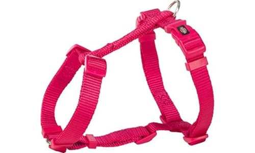 TRIXIE Premium H Geschirr Fuchsia L 60-87 cm/25 mm von TRIXIE