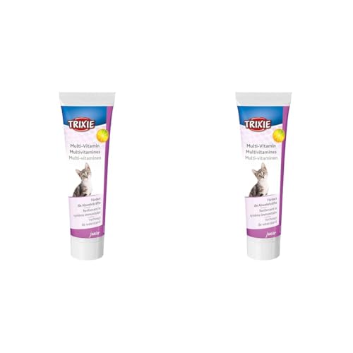 TRIXIE Vitamin-Paste für Katzenkinder, 100 g, 4011905042237 (Packung mit 2) von TRIXIE