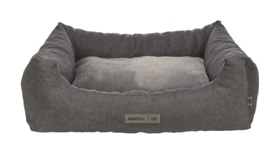 Trixie Liano 37983 Hundebett, quadratisch, 120 × 90 cm, grau von TRIXIE