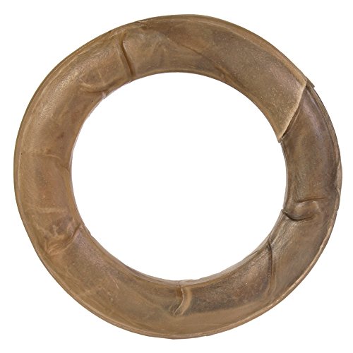 TX-2684 Chewing Ring made of dried rawhide 15cm/180g 10pcs von TRIXIE