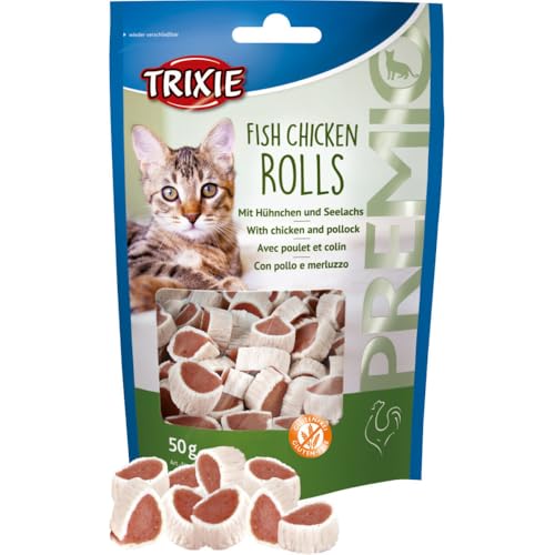 TX-42702 Premio Fish Chicken Rolls 50g von TRIXIE