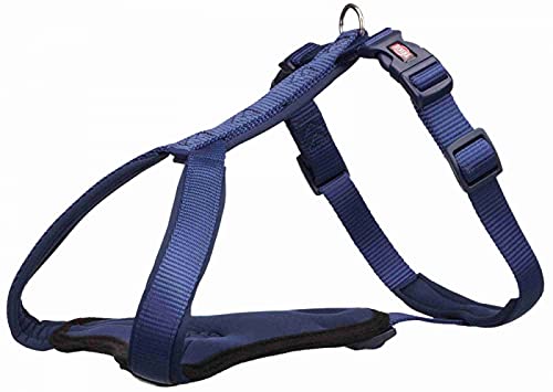 Trixie 1998213 Harness Y, XS-S: 35-40cm/15mm, Añil, XS von TRIXIE