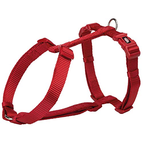 TRIXIE Premium H-Geschirr Größe L–XL: Brustumfang 75–120 cm/25 mm in rot - verlässliches Hundegeschirr, Bruststeg, Nacken- und Bauchgurt stufenlos verstellbar für sehr große Hunde, 203503 TRIXIE Premium H-Geschirr Größe L–XL: Brustumfang 75–120 cm/25 mm in rot - verlässliches Hundegeschirr, Bruststeg, Nacken- und Bauchgurt stufenlos verstellbar für sehr große Hunde, 203503 von TRIXIE