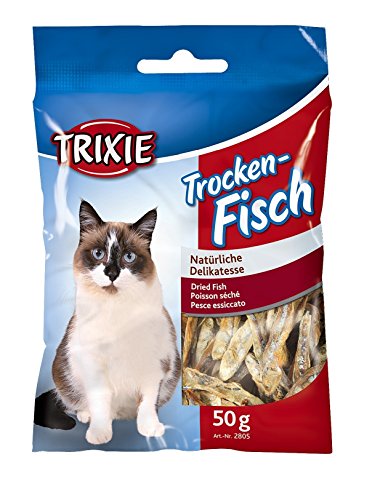 Trixie 2805 Trockenfisch für Katzen, 50 g von TRIXIE