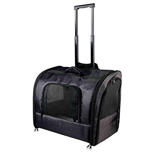 Trixie 2881 Trolley Elegance, 45 × 41 × 31 cm, schwarz von TRIXIE