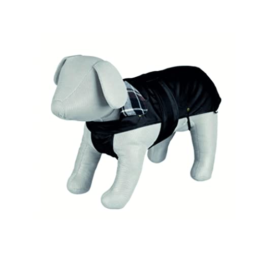 TRIXIE wasserabweisender Hundemantel "Mantel Paris, S: 36 cm, schwarz" - 30502 von TRIXIE